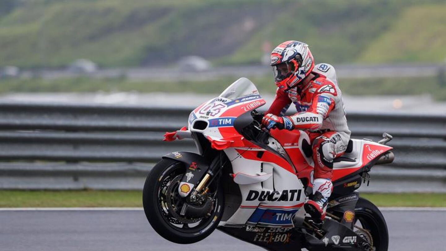 Dovizioso logra su primera victoria con Ducati y la segunda en MotoGP