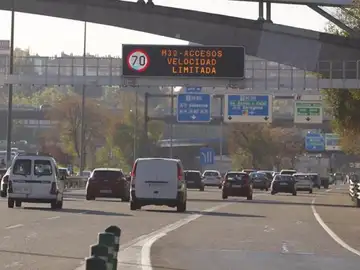 Madrid limita a 70 km/h la velocidad máxima en la M30