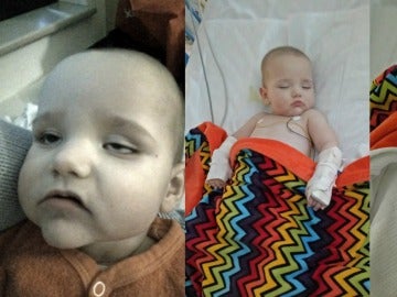 El pequeño Logan ingresado en el hospital El pequeño Logan ingresado en el hospital