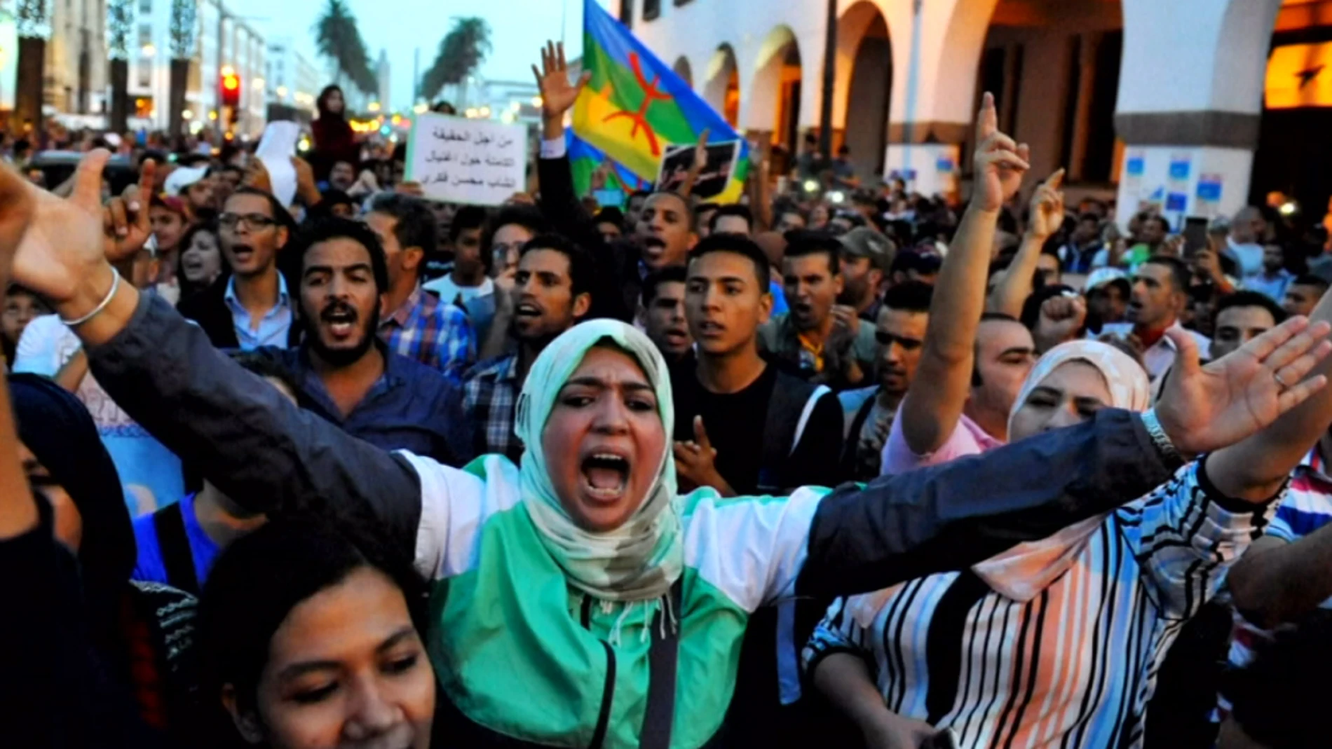 Protestas en Marruecos