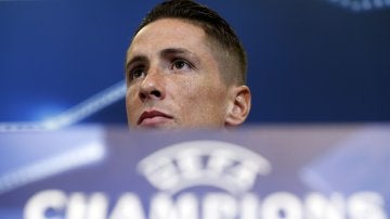 Fernando Torres, en rueda de prensa