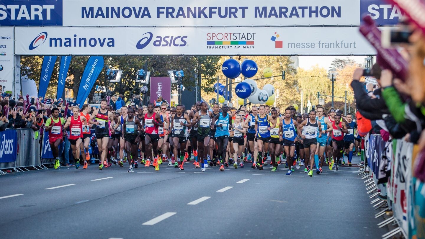 Marat&oacute;n de Frankfurt, en Alemania