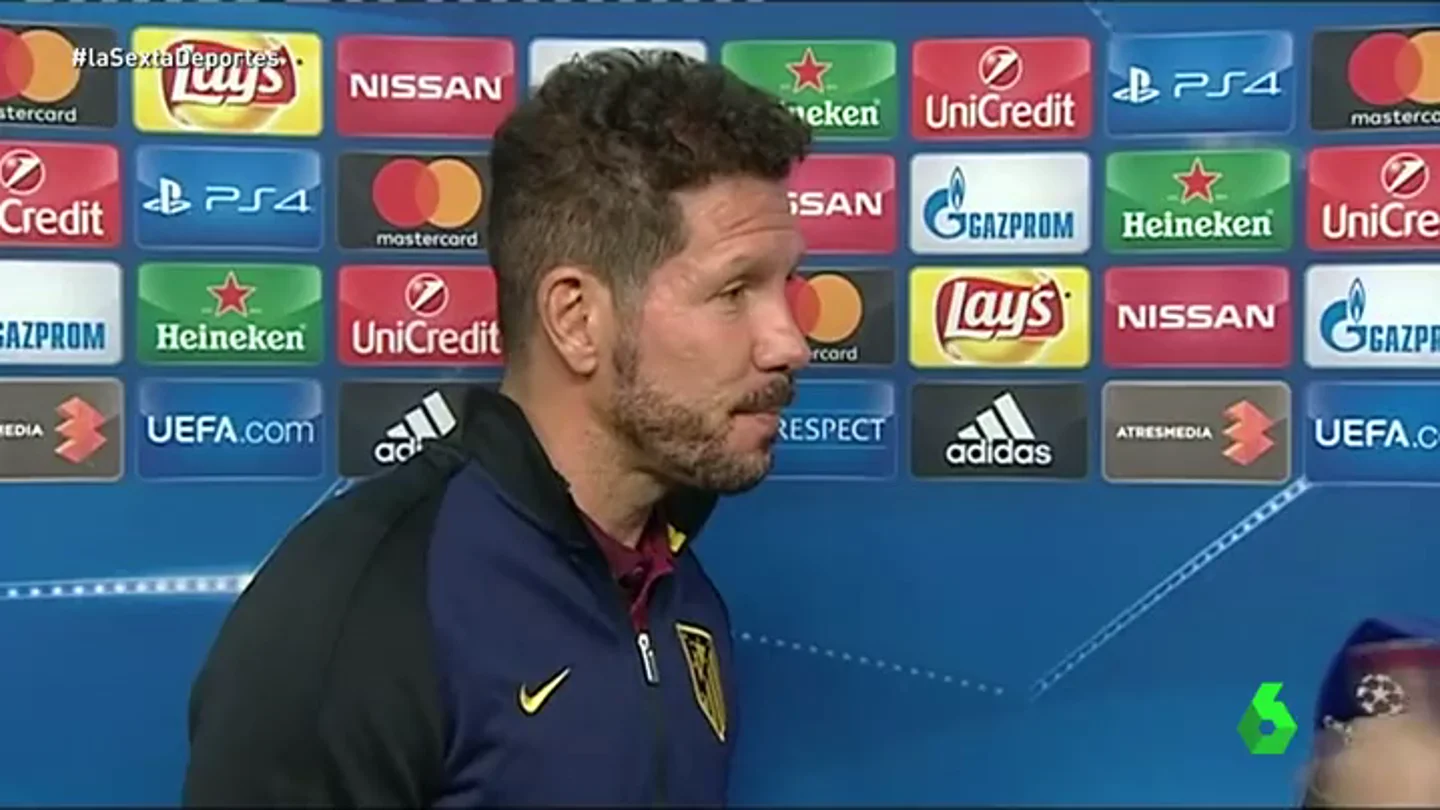 Frame 0.0 de: Simeone: "No me molesta nada, ni que digan que jugamos bien ahora" Frame 0.0 de: Simeone: "No me molesta nada, ni que digan que jugamos bien ahora"