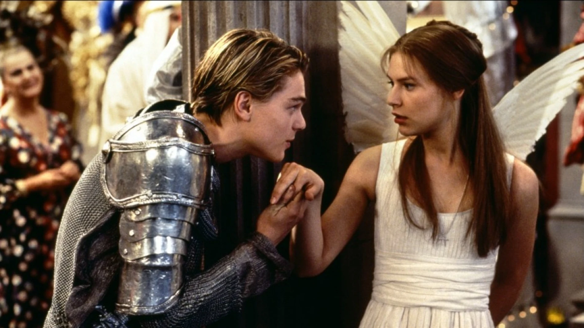 Leonardo DiCaprio y Claire Danes en 'Romeo + Julieta'