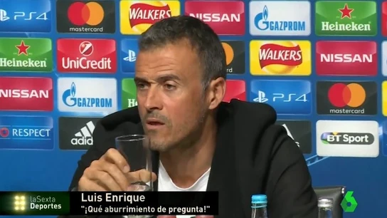 Luis Enrique, irónico en rueda de prensa Luis Enrique, irónico en rueda de prensa
