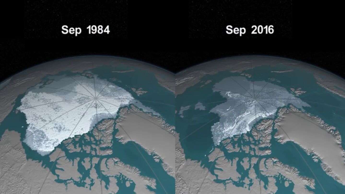 Frame 149.220439 de: De 1984 a 2016: La p&eacute;rdida de hielo del &Aacute;rtico se acelera