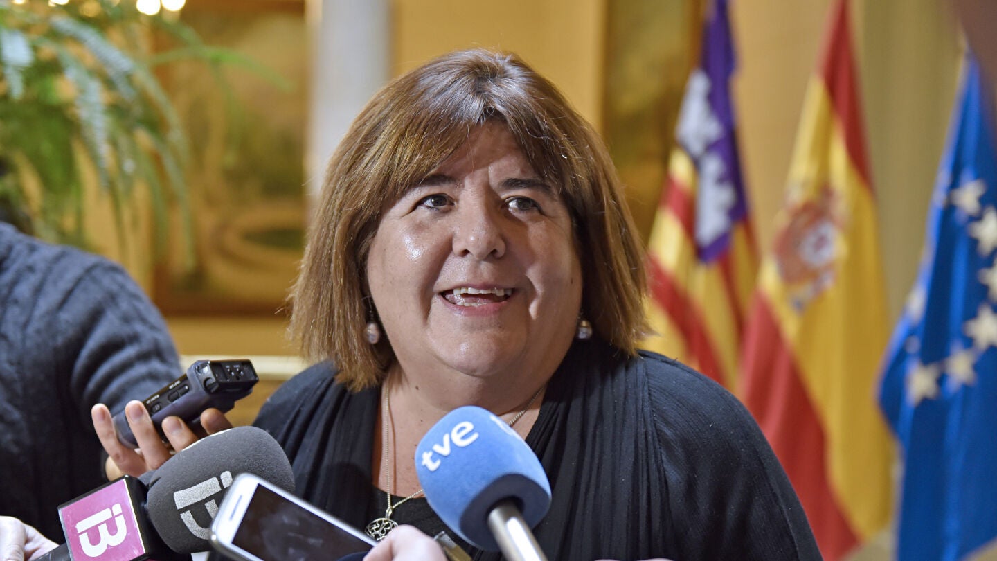 Xelo Huertas, presidenta del Parlament balear