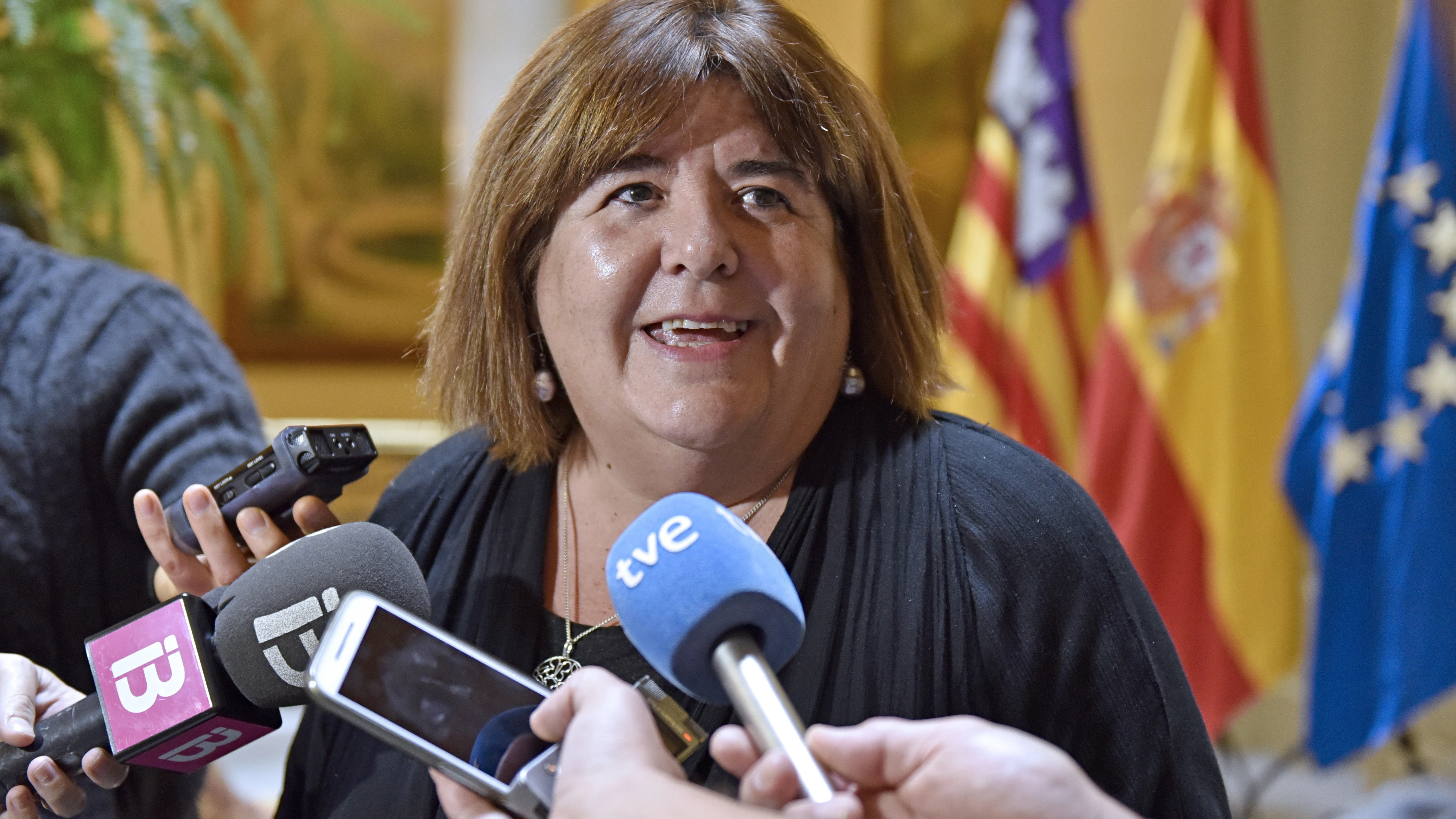 Xelo Huertas, presidenta del Parlament balear