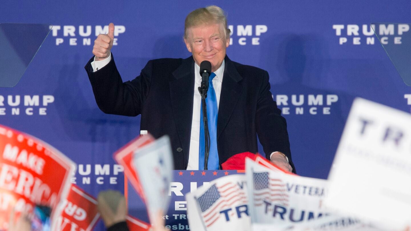 Donald Trump, candidato republicano a la Casa Blanca