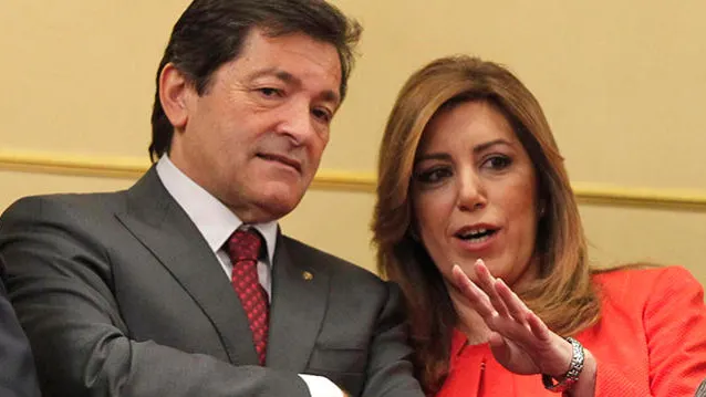 Susana Díaz y Javier Fernández