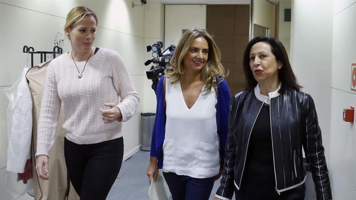 Zaida Cantera, Susana Sumelzo y Margarita Robles