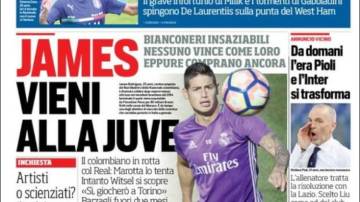 ¿James, a la Juventus?