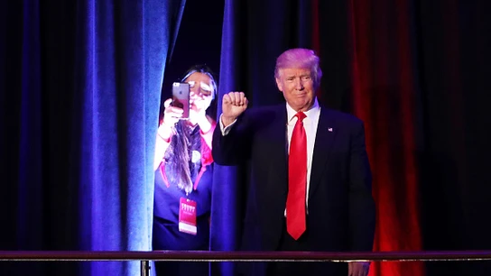 Donad Trump, tras ganar las elecciones de Estados Unidos Donad Trump, tras ganar las elecciones de Estados Unidos