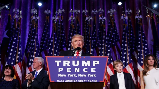 Donald Trump durante su discurso Donald Trump durante su discurso