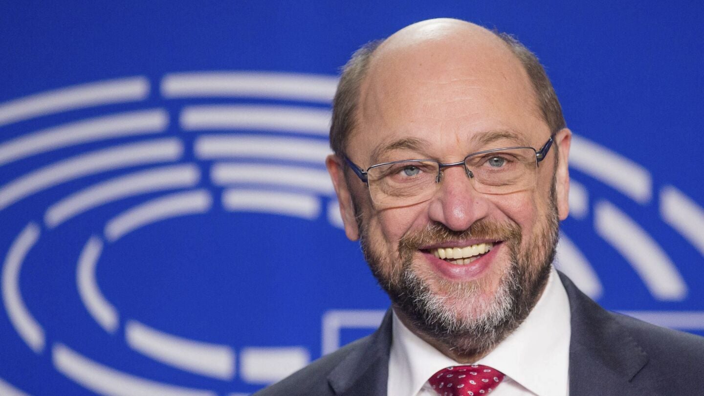 El presidente del Parlamento Europeo, Martin Schulz