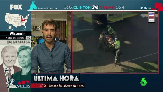 Frame 17.02862 de: Un tiroteo cerca de un colegio electoral en California deja al menos un muerto y varios heridos Frame 17.02862 de: Un tiroteo cerca de un colegio electoral en California deja al menos un muerto y varios heridos