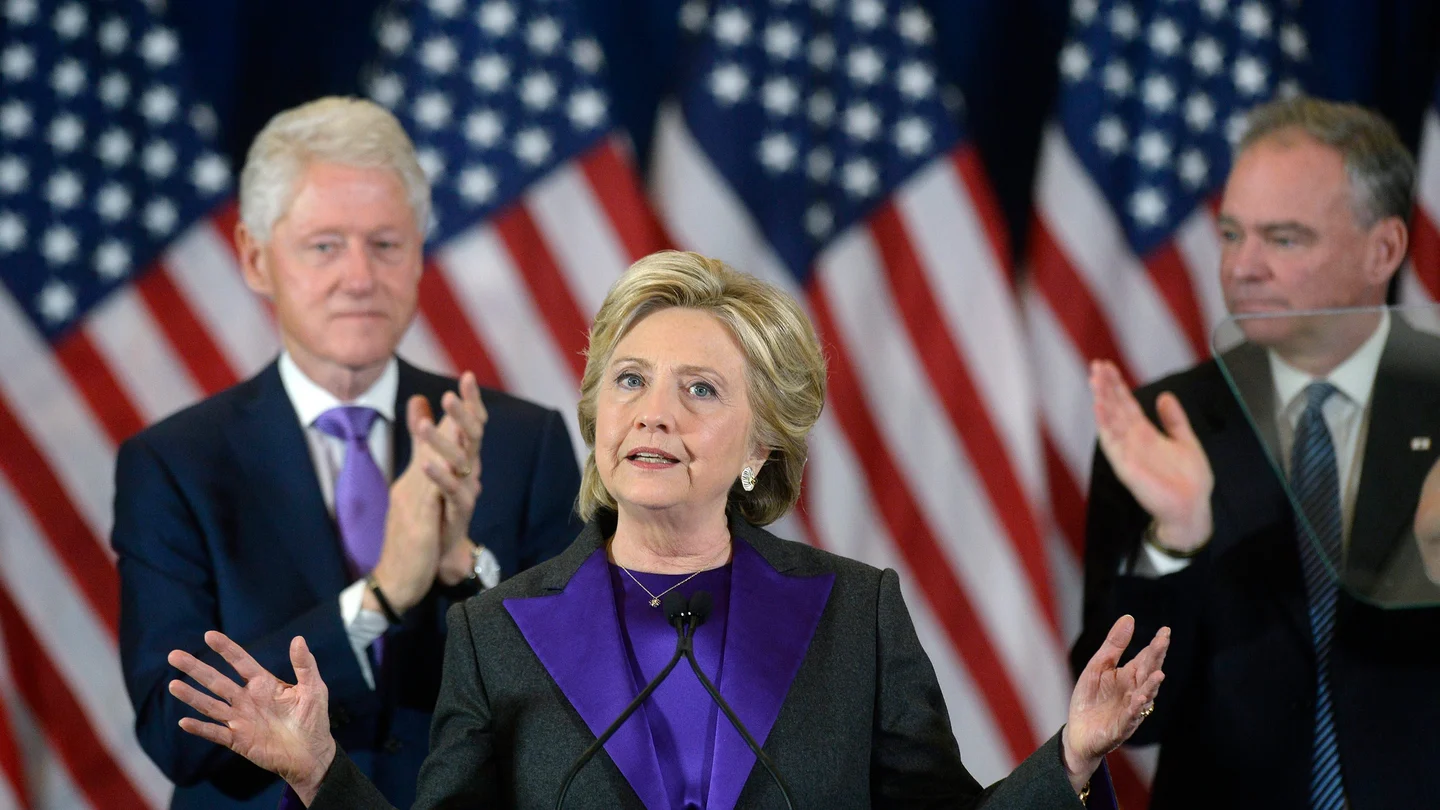 Hillary Clinton, tras la derrota electoral Hillary Clinton, tras la derrota electoral