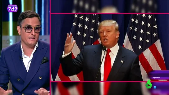 Frame 184.616279 de: Josie analiza a Donald Trump: "Es muy fuerte, pasamos del más guapo al más feo. Una persona blanca que se pinta de naranja" Frame 184.616279 de: Josie analiza a Donald Trump: "Es muy fuerte, pasamos del más guapo al más feo. Una persona blanca que se pinta de naranja"