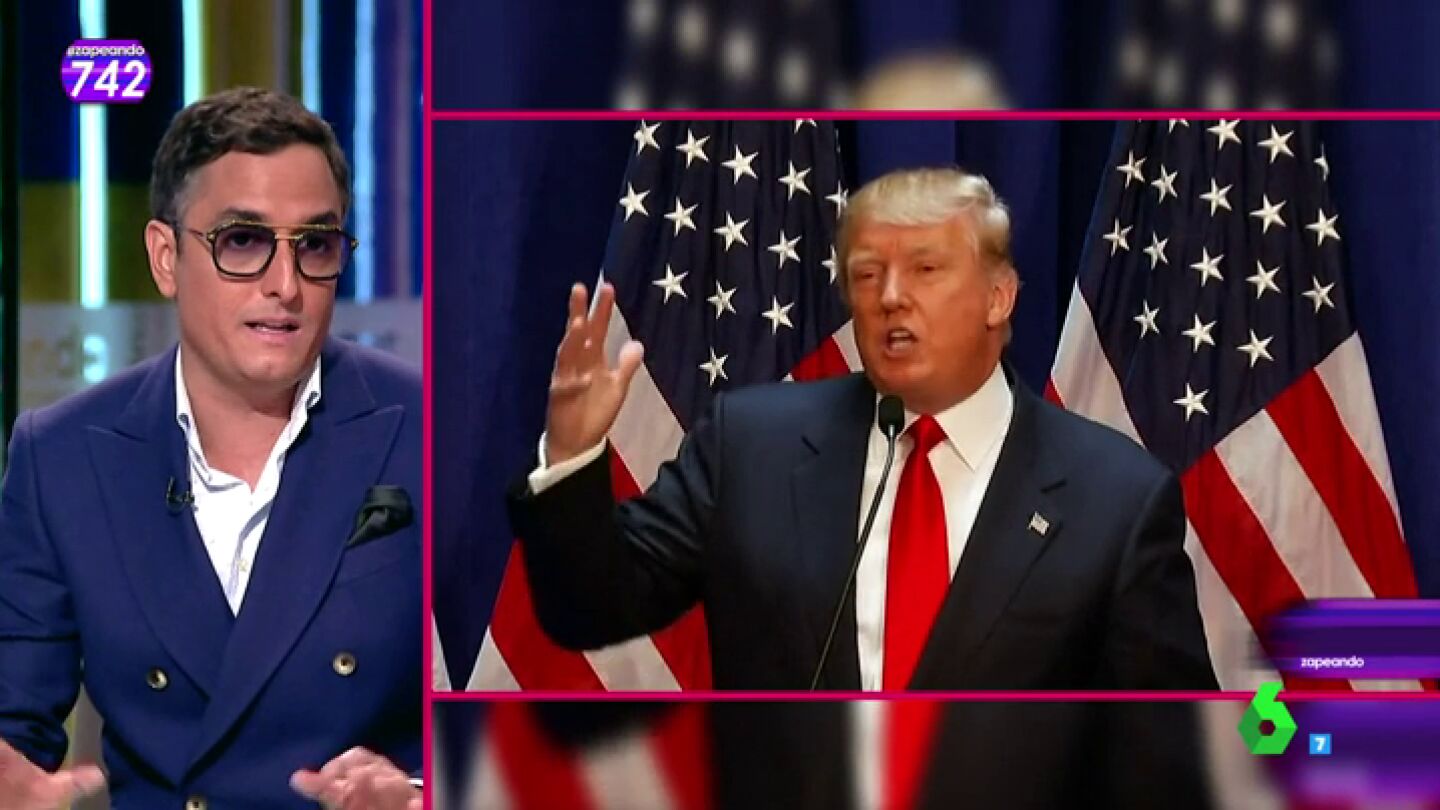 Frame 184.616279 de: Josie analiza a Donald Trump: "Es muy fuerte, pasamos del m&aacute;s guapo al m&aacute;s feo. Una persona blanca que se pinta de naranja"