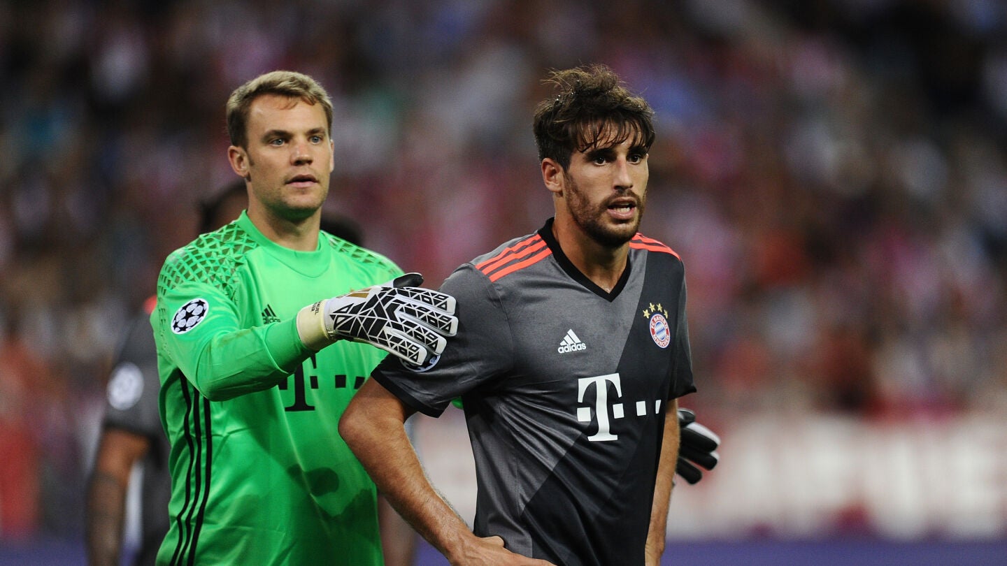 Javi Mart&iacute;nez, en un partido del Bayern M&uacute;nich