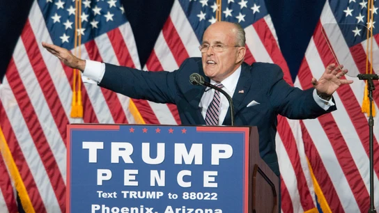 Giuliani, exalcalde de Nueva York Giuliani, exalcalde de Nueva York