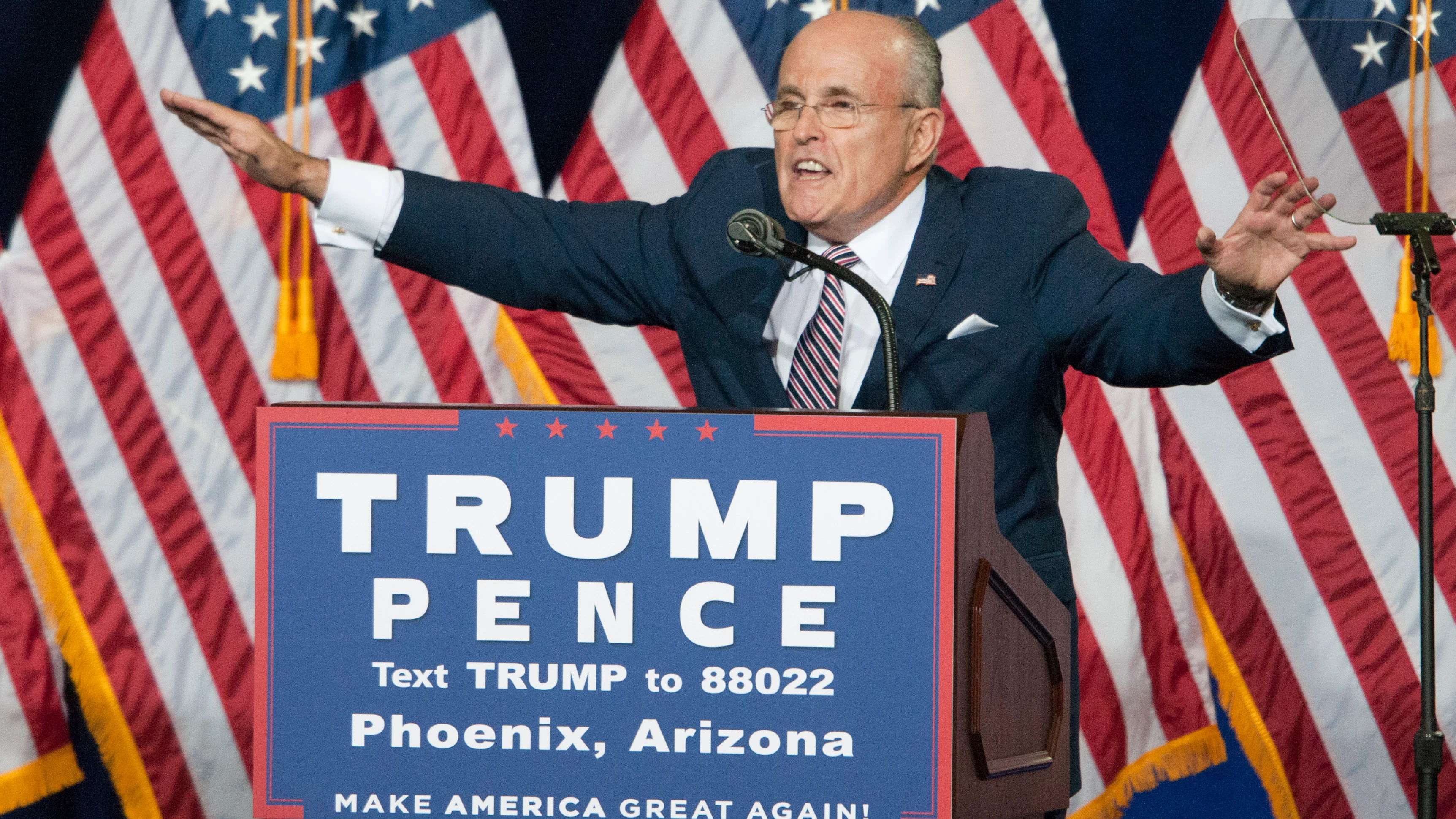 Giuliani, exalcalde de Nueva York Giuliani, exalcalde de Nueva York