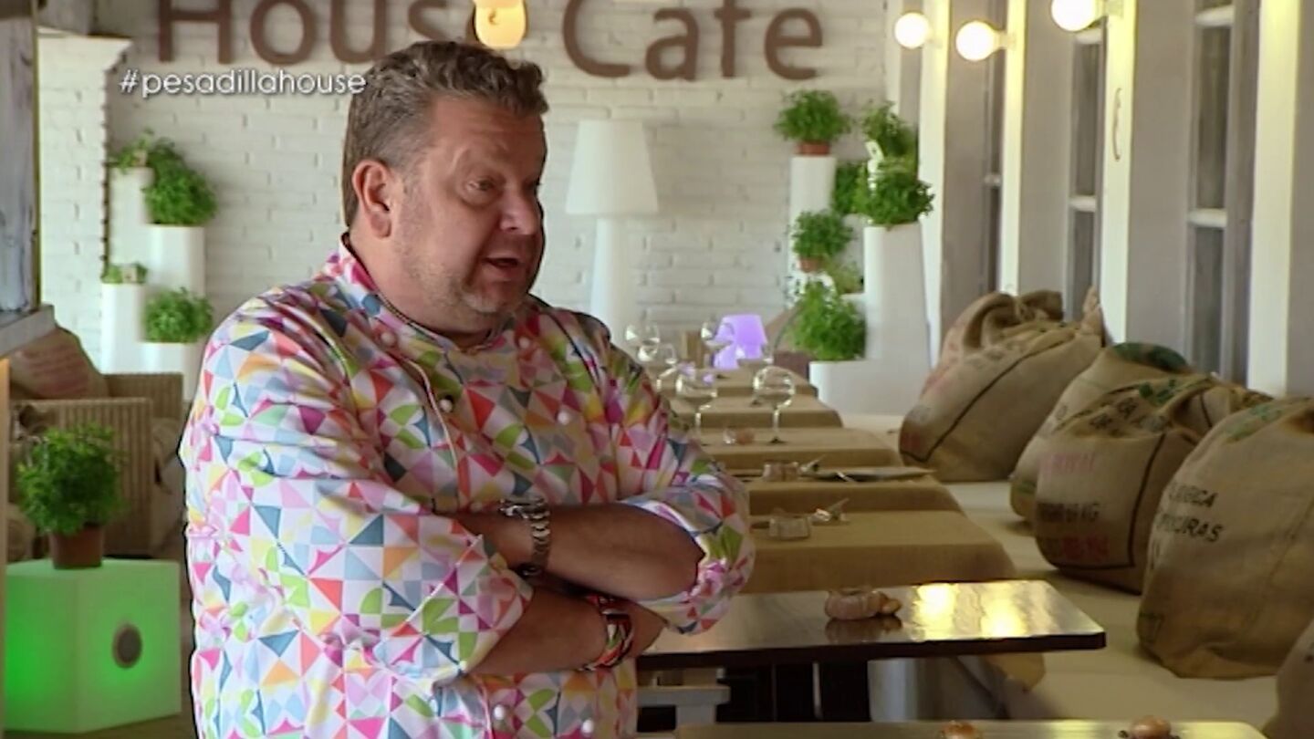 Alberto Chicote en el 'House Caf&eacute;'
