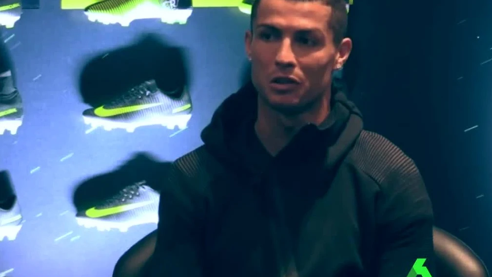 Cristiano Ronaldo en la entrevista