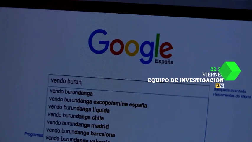 Frame 5.078207 de: La burundanga, un arma peligrosa que se vende en Internet; este viernes, en Equipo de Investigación 