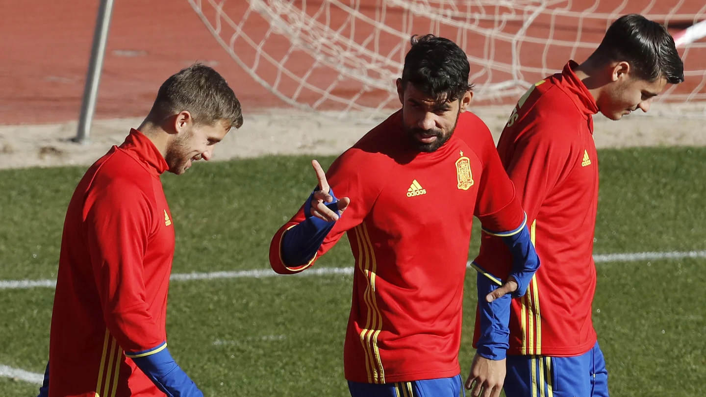 Diego Costa, en Las Rozas Diego Costa, en Las Rozas