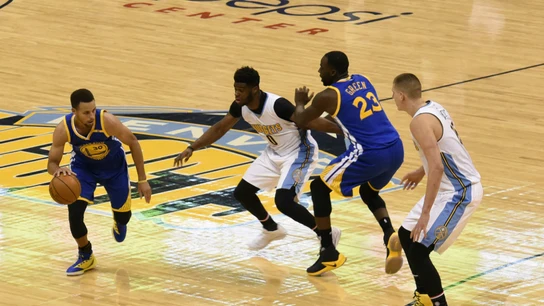 Los Warriors, contra los Nuggets Los Warriors, contra los Nuggets