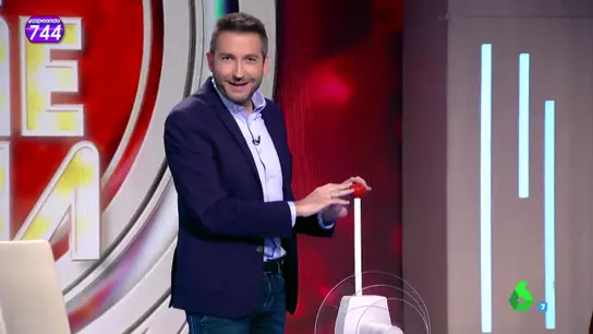 Frank Blanco, con la 'casi' palanca de 'Tu cara casi me suena' Frank Blanco, con la 'casi' palanca de 'Tu cara casi me suena'