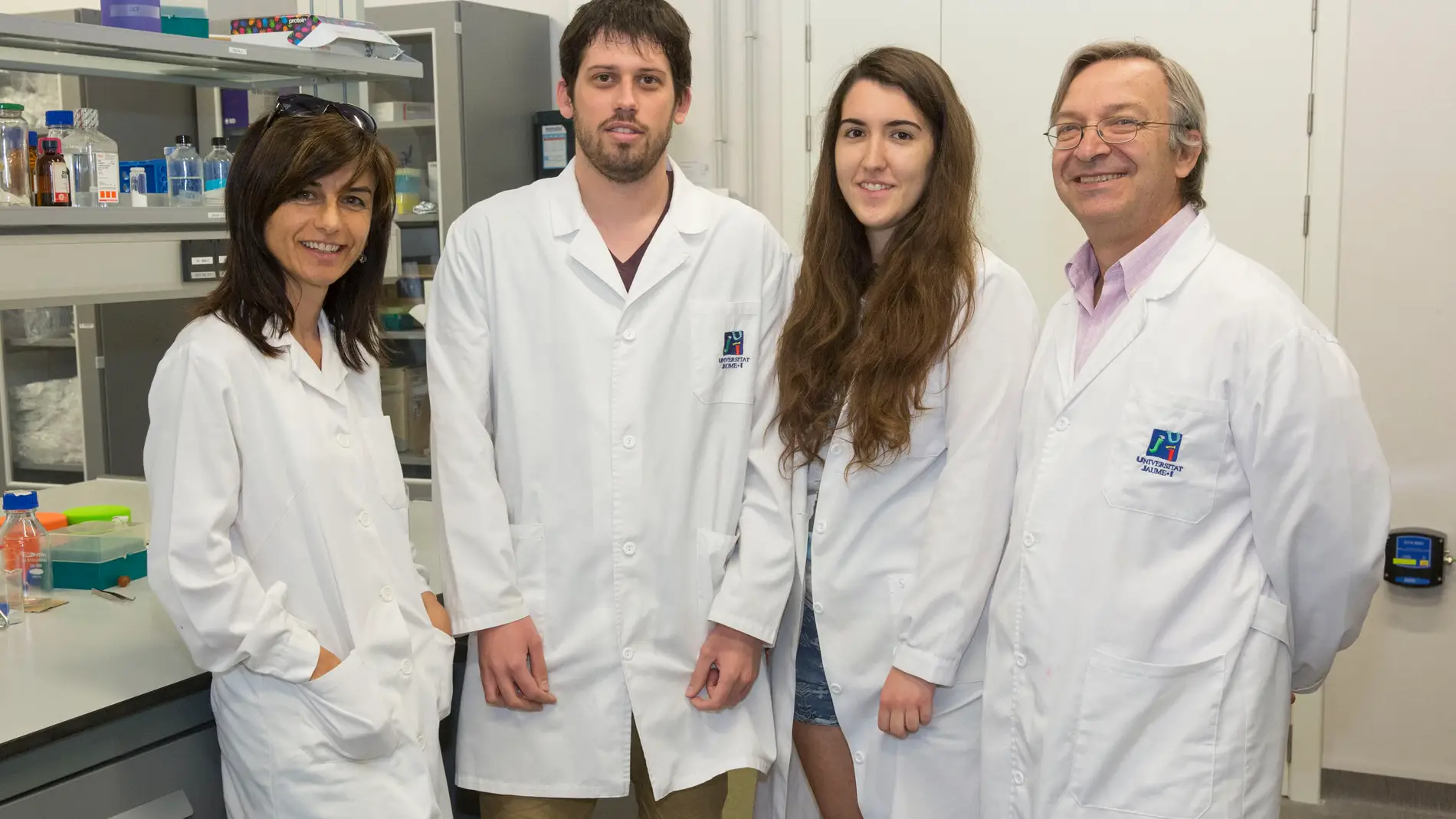 Miembros del Grupo de Investigación en Neurobiotecnología de la Universitat Jaume I de Castellón. Foto: UJI