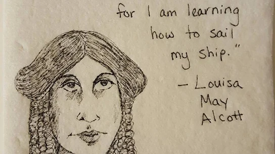 Servilleta de Louisa May Alcott Servilleta de Louisa May Alcott