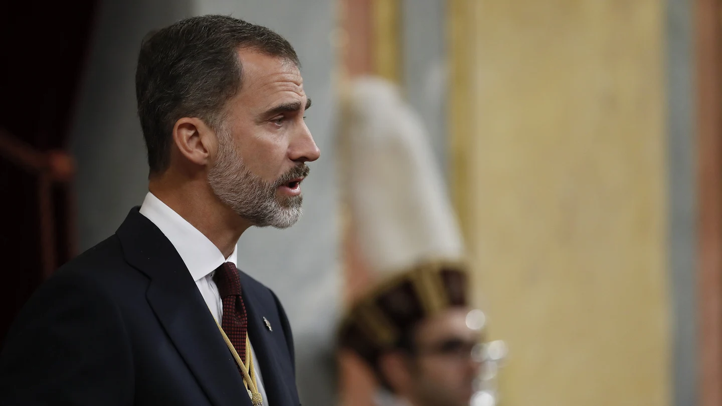 El rey Felipe VI en el Congreso El rey Felipe VI en el Congreso