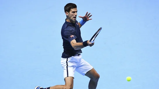 Djokovic en la Copa Masters Djokovic en la Copa Masters