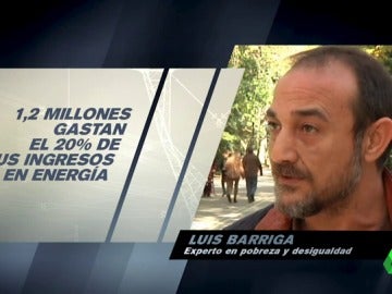 Frame 43.780713 de: Luis Barriga, experto en desigualdad: "La pobreza energética es un subtipo de pobreza y la pobreza mata" Frame 43.780713 de: Luis Barriga, experto en desigualdad: "La pobreza energética es un subtipo de pobreza y la pobreza mata"