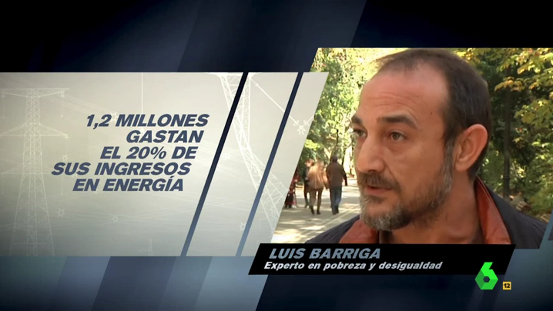 Frame 43.780713 de: Luis Barriga, experto en desigualdad: "La pobreza energética es un subtipo de pobreza y la pobreza mata"
