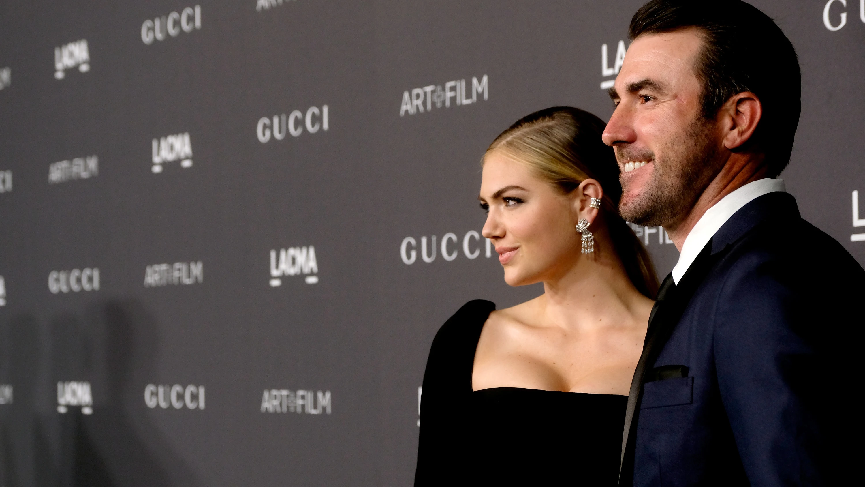 Kate Upton junto a su novio Justin Verlander