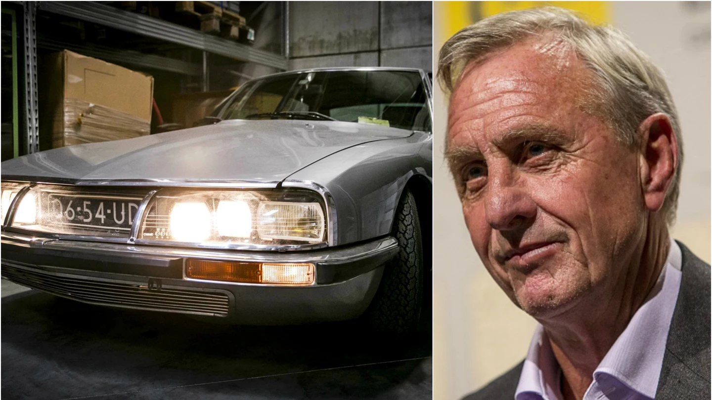 El mítico Citroën SM de Johan Cruyff El mítico Citroën SM de Johan Cruyff