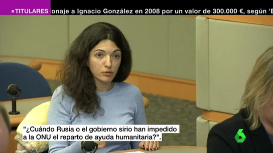 Frame 50.162984 de: periodista rusa y portavoz Frame 50.162984 de: periodista rusa y portavoz