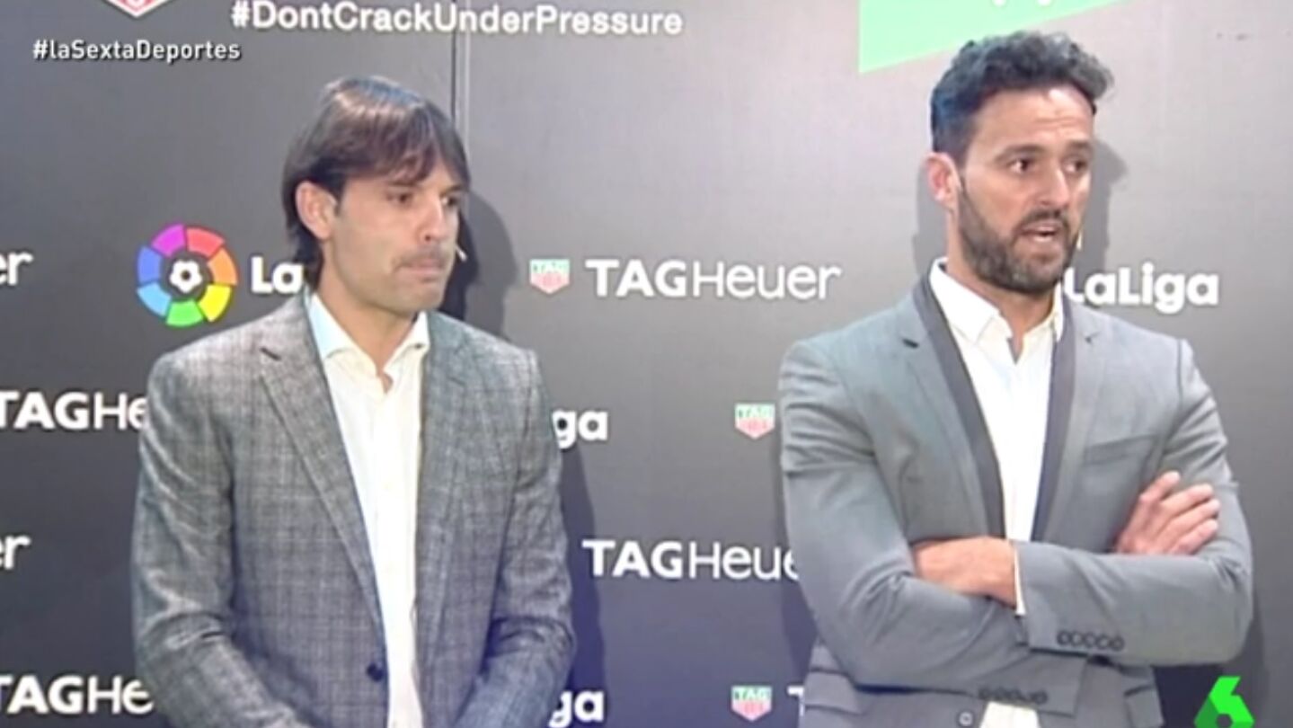 Kiko Narv&aacute;ez y Fernando Morientes