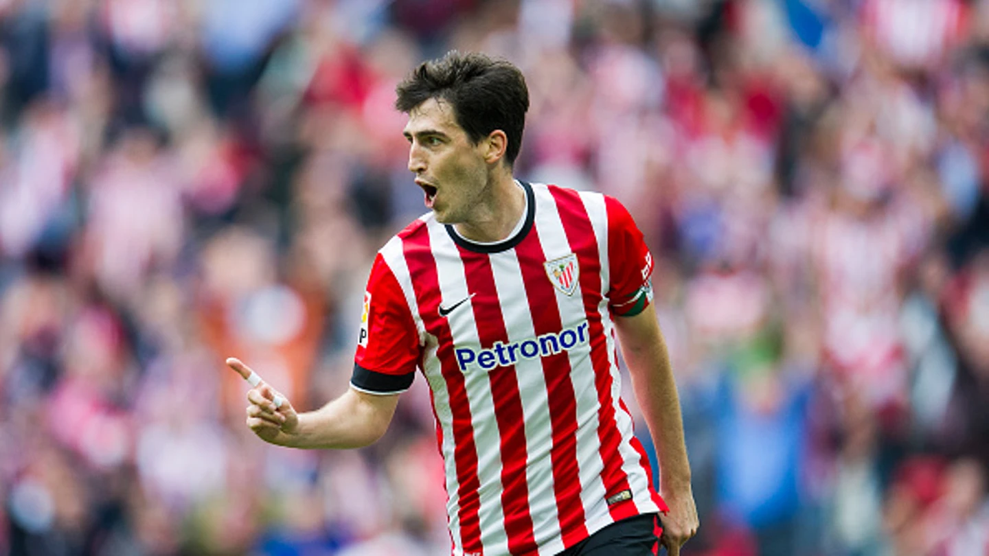 Andoni Iraola celebra un gol con el Athletic Andoni Iraola celebra un gol con el Athletic