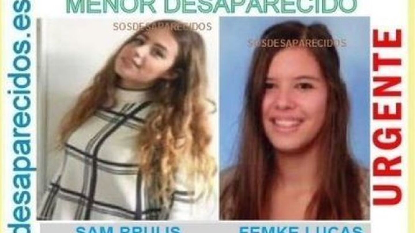 Las dos menores desaparecidas 
