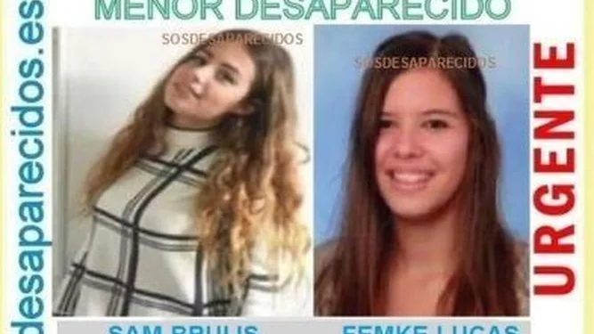 Las dos menores desaparecidas Las dos menores desaparecidas