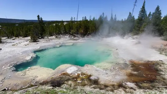 Aguas termales del Parque Yellowstone Aguas termales del Parque Yellowstone