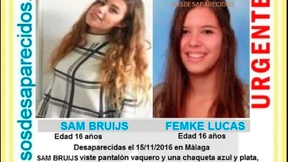 Las menores desaparecidas en Málaga Las menores desaparecidas en Málaga