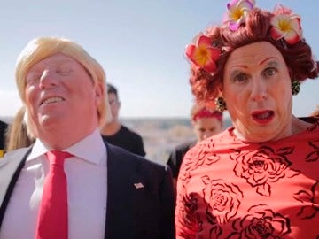 Los Morancos parodian a Donald Trump en el nuevo videoclip Los Morancos parodian a Donald Trump en el nuevo videoclip
