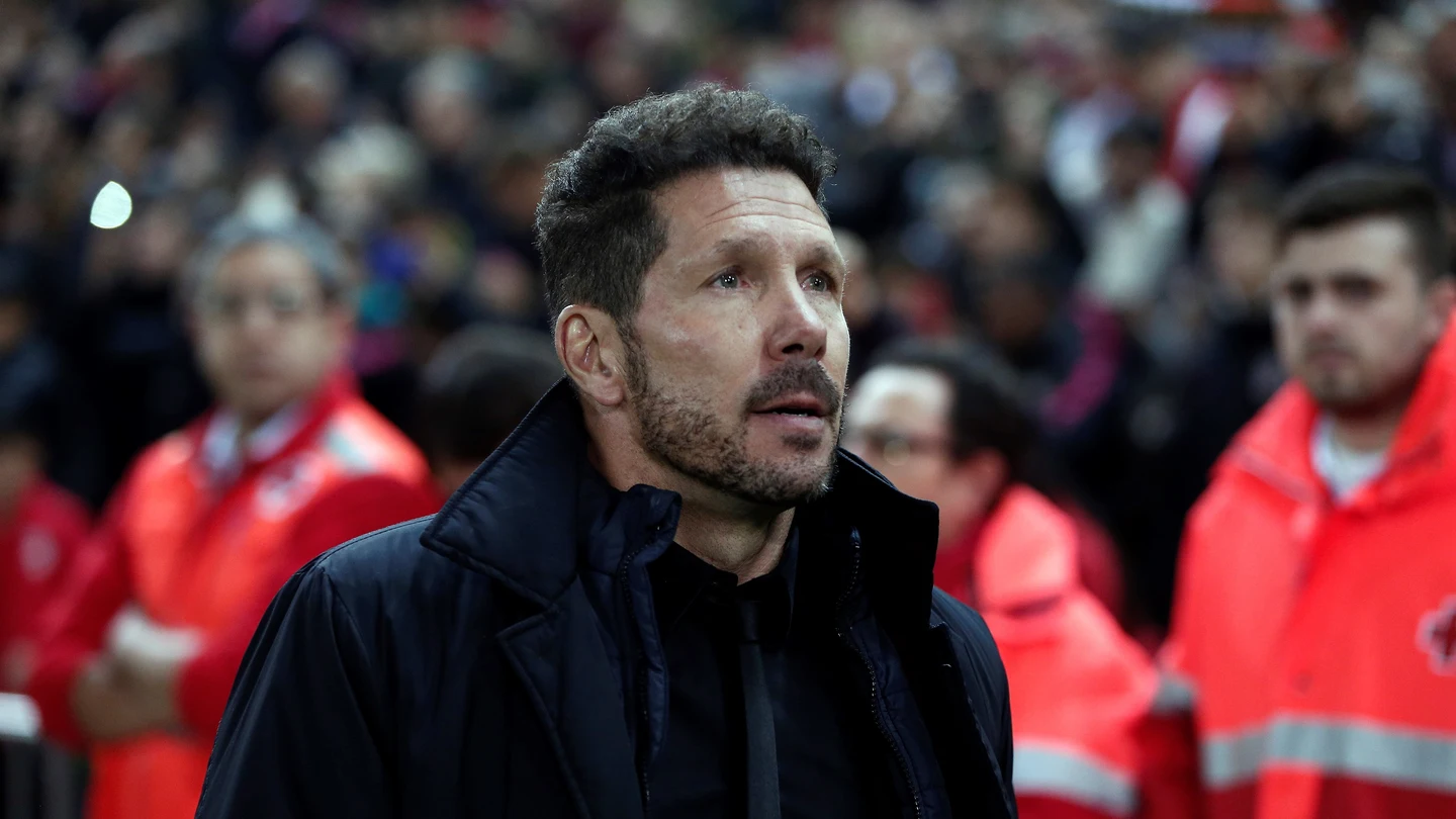 Simeone, en la banda del Calderón Simeone, en la banda del Calderón