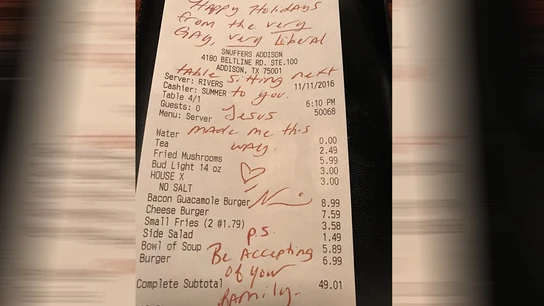Cuenta del restaurante de una familia homófoba Cuenta del restaurante de una familia homófoba